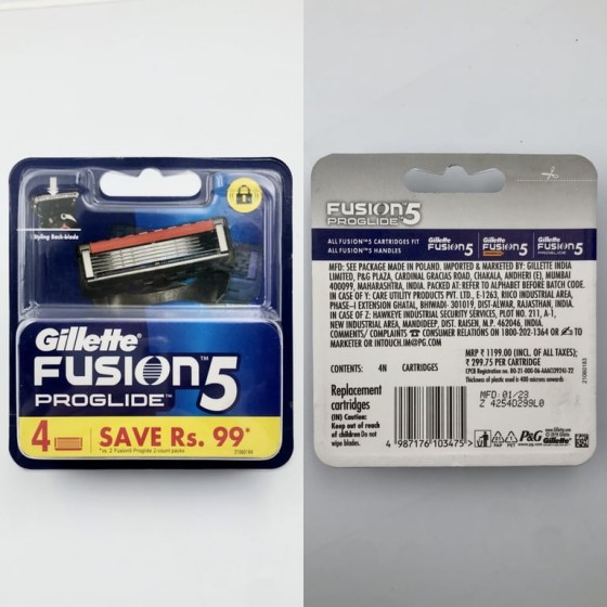 Gillette Blue *4